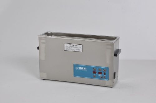 Crest ultrasonic cleaner 20 liter digital timer+heat+degassing+cover, cp1800d for sale