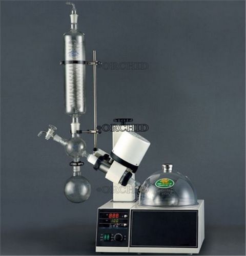 Vertical condenser 0.5-2l rotary 0-150rpm re52aa evaporator for sale