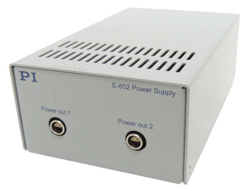 Pi physik instrumente e-852 power supply 2-output signal conditioner / warranty for sale