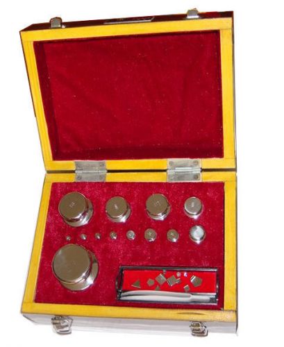 Calibration weight set f1 1kg-1mg - new for sale