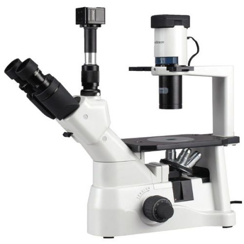 40X-900X Phase Contrast Inverted Microscope with 5MP Camera
