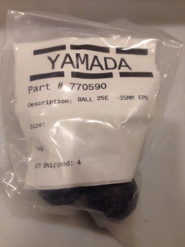 Yamada Pump 770590 Ball (4) 25E -35mm EPR New In Bag
