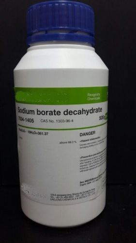 Sodium borate decahydrate 500g  CAS NO.1303-96-4 CHEMICAL PURE