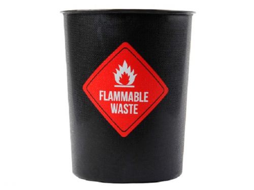 Flammable waste decorative plastic trash waste basket for sale