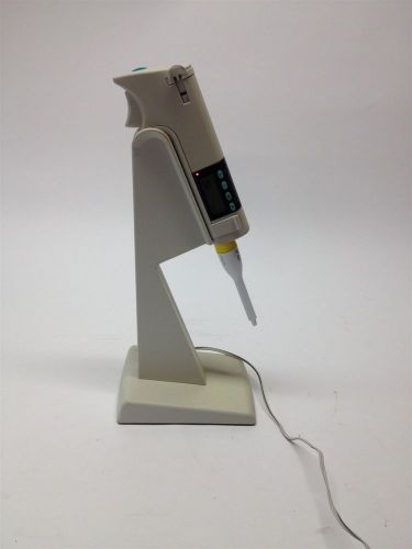 Finnpipette 200 ul digital pipette w/ stand &amp; charger thermo labsystems pipette for sale