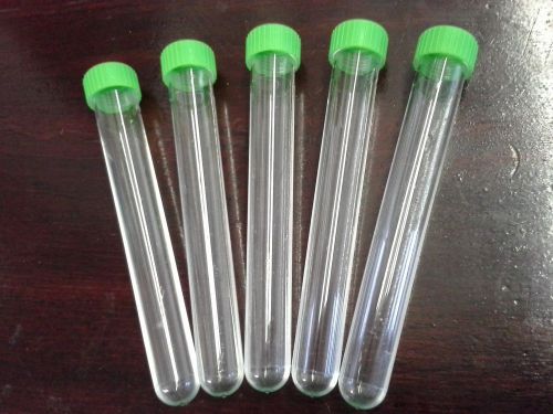 Plastic Culture Tubes (Pack of 5)