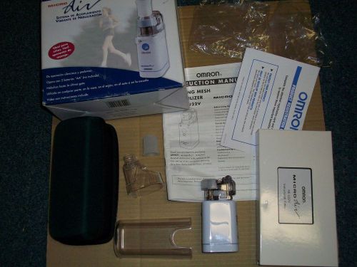 Omron Micro Air Vibrating  Nebulizer System NE-U22 Excellent condition