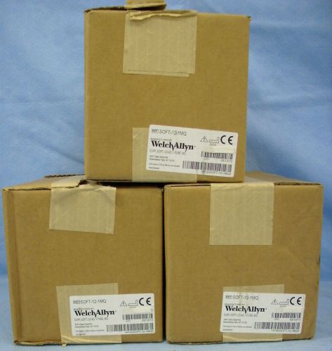 3 boxes of 20ea welch allyn flexi-port disposable bp cuffs #soft-12-1mq for sale