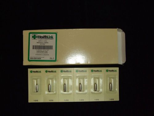 Healthlink #1-310 3.5V Otoscope Replacement Lamps (6) - WA#03100