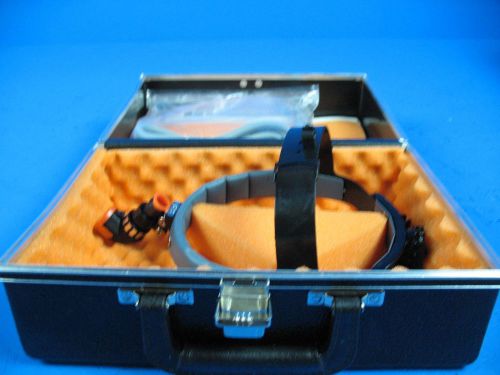 Luxtec gac-2075-a fiber optic headlight with case headset cables manual for sale