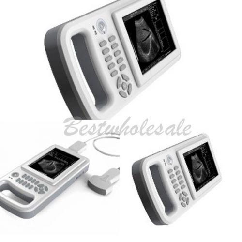Led handheld full digital laptop ultrasound scanner +convex probes, high quality for sale