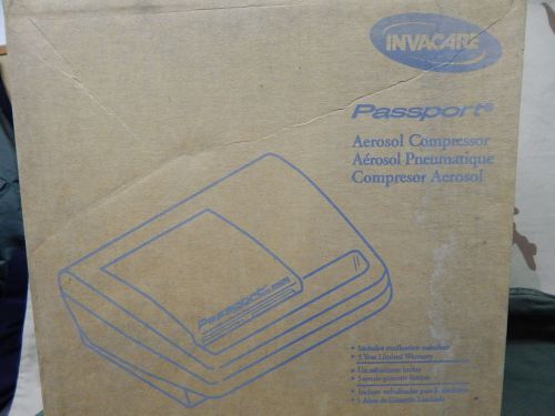 Invacare aerosol compressor nebulizer passport irc1190 new,sealed box, portable for sale