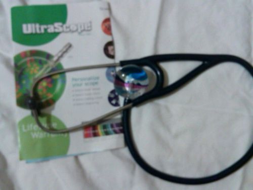ULTRASCOPE SINGLE STETHOSCOPE W/waves scene iN EXCELLENT CONDITION