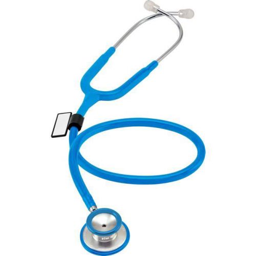Mdf® acoustica  xp stethoscope latex free, adult bright blue for sale