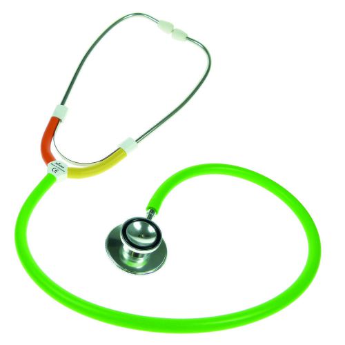 Stethoscope dual head multicolor made in germany!!! lime/orang/yell great!!!!!!! for sale