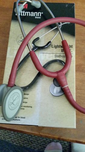 littmann stethoscope lightweight ii burgundy