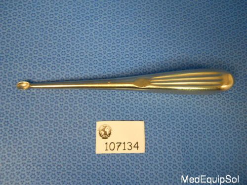Curette #4, Straight, Overall Length: 7in