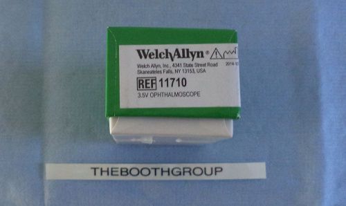 Welch allyn 3.5v #11710 standard ophthalmoscope -new! for sale