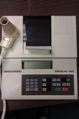 Brentwood SpiroScan 2000 Spirometer