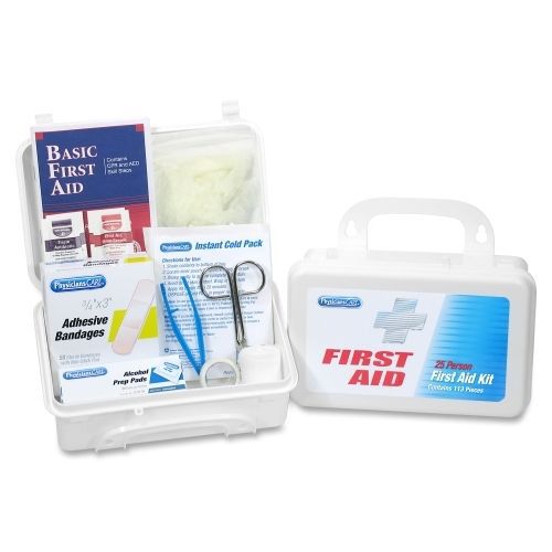 PhysiciansCare First Aid Kit - 70x Piece(s)For 10 x Individual(s)- Plastic Case