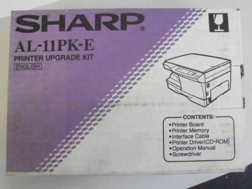 New SHARP Printer upgrade kit model AL-11PK-E Copier to Laser Printer