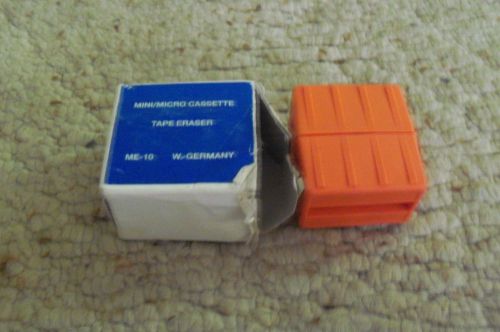 ME-10 Micro Mini Cassette Tape Eraser in box West Germany