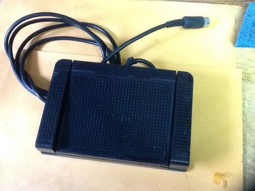 * sanyo 3-function fs-53 dictation transcriber foot switch pedal control fs53 for sale