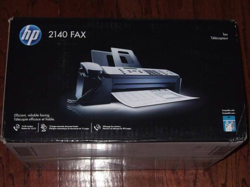 Brand New HP 2140 Professional Plain-Paper Fax and Copier