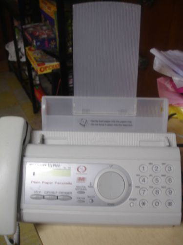 Sharp Model UX-P100 Personal Home Facsimile Fax Machine + phone