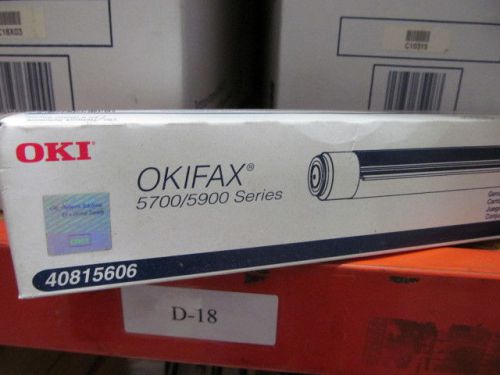 40815606 GENUINE OKIDATA Fax 5750/5960 Black Toner Cartridge