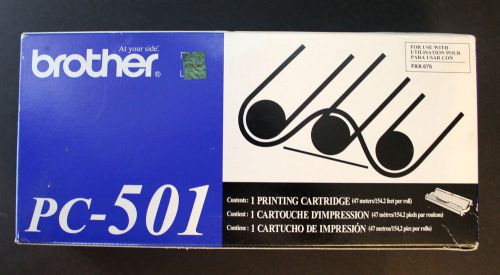 Brother PC-501 Print Cartridge for Model 575 Plain Paper Fax Machine Black