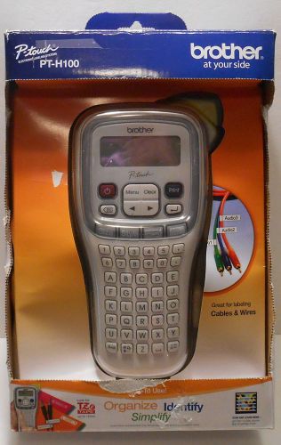 Brother Easy Handheld Label Maker (PTH100), Free Shipping, New Open Package