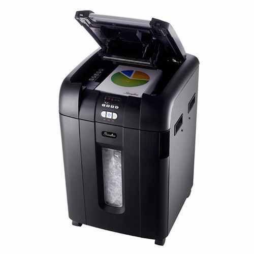 Swingline stack-and-shred 500x hands free shredder swi-1757577 free shipping for sale