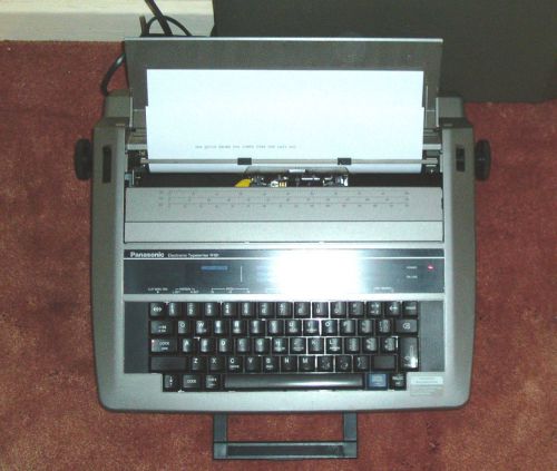 PANASONIC ELECTRIC TYPEWRITER KX-R191 - WITH INK TAPE and QUICK ERASE TAB