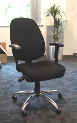 High Back Deluxe Operator Chairs with Adjustable Arms