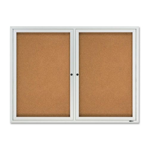 Quartet qrt2124 2-door enclosed outdoor bulletin board for sale