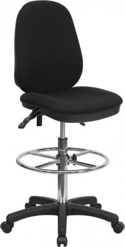 Ergonomic multi-functional triple paddle adjustable drafting stool for sale