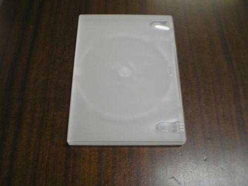 Clear / White CD / DVD Cases - Case Lot of 30 Cases