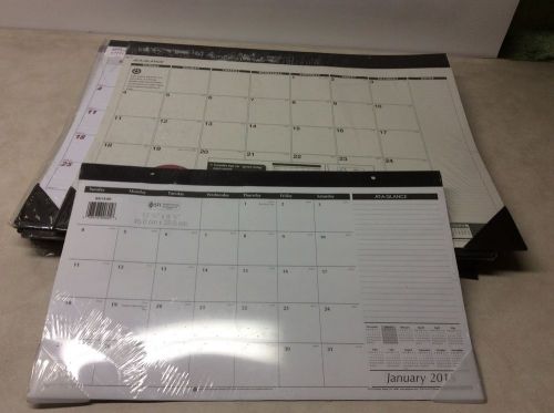 Lot of 12 Assorted Desk Top Calendars-2015-Office work job school home LARGE