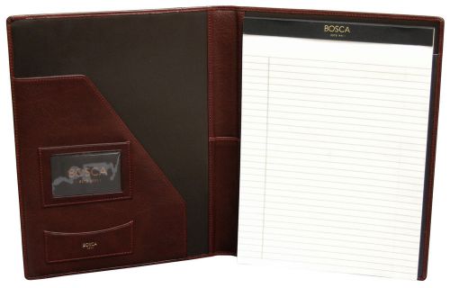 Bosca correspondent 8 1/2 x 11 writing pad cover 922 - chianti for sale