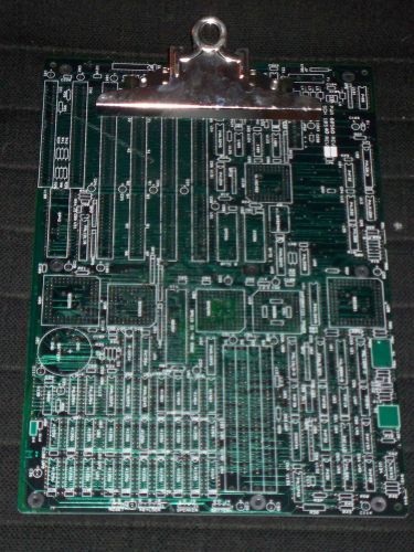CyberPunk 286 Motherboard Clipboard...Limited Edition! Recycled Circuit Board!