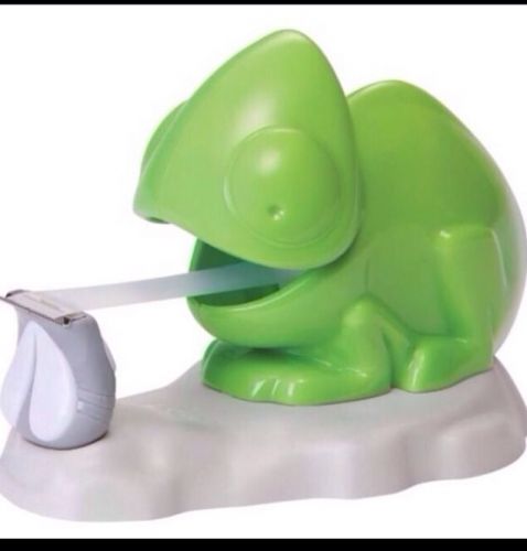 New color changing chameleon / lizard 3m scotch magic tape dispenser green for sale