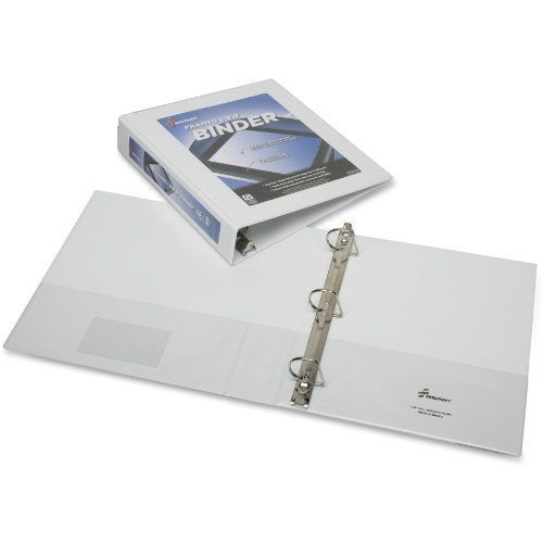 Skilcraft Frame View Binders - White, 1-1/2&#034; - Letter - 8.50&#034; X 11&#034; (nsn4621391)