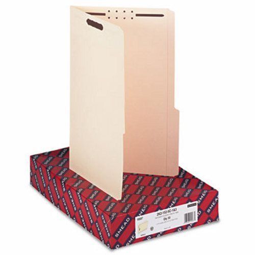 Smead Folder, 2 Fasteners, 2/5 Cut Right, Top Tab, 50 per Box (SMD19587)