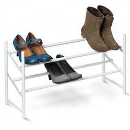 Two Tier Expandable Shoe Rack Storage &amp; Organization SHO-01167