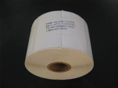 BAR CODE LABEL STICKER 800222-125 THERMAL TRANSFER BARCODE &#034;NEW&#034; 2-1/4 x 1-1/4&#034;