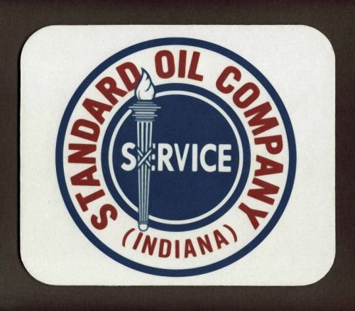Standard oil company of indiana gas &amp; oil christmas mouse pad mats mousepad for sale