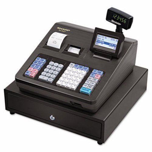 Sharp XE-A407 Cash Register, 7000 LookUps, 99 Dept, 40 Clerk (SHRXEA407)