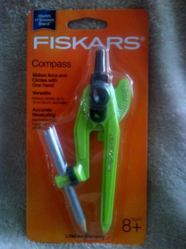 Fiskars math compass - light green