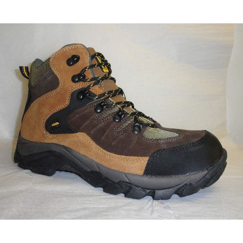 Hiker Boots, Stl Toe, 6In, Suede, 11-1/2, PR DEV-7-115